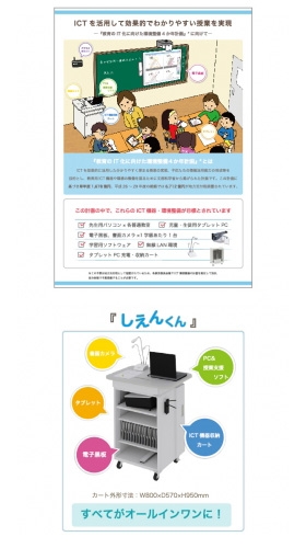 タブレット活用の新パッケージ『しえんくん』発売のご案内