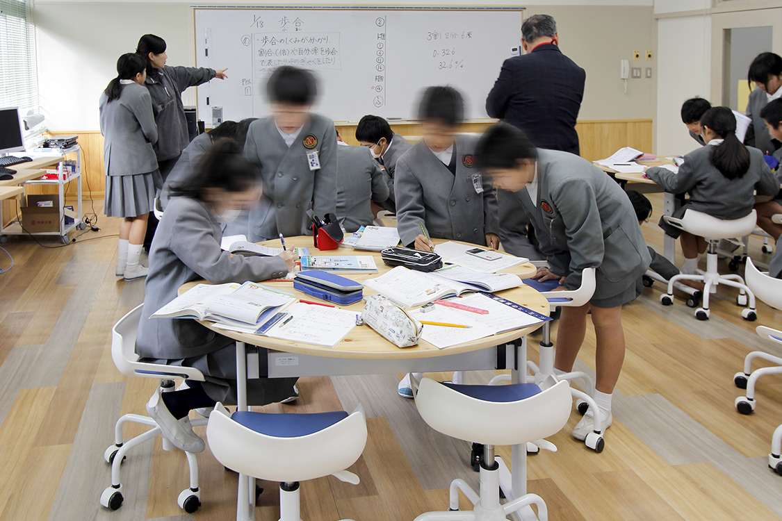 備前市立西鶴山小学校｜アクティブラーニング教室関連｜導入事例｜株式