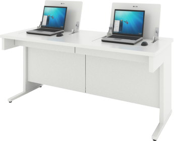 ノートPC収納デスク（ソフトダウンタイプ）