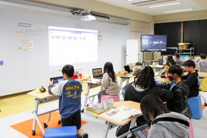 導入事例追加いたしました（彦根市立佐和山小学校）